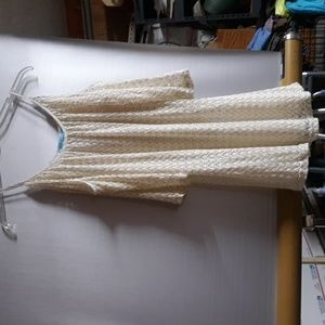 Solitaire Swim Open Shoulder Coverup Size M (SKU 629)